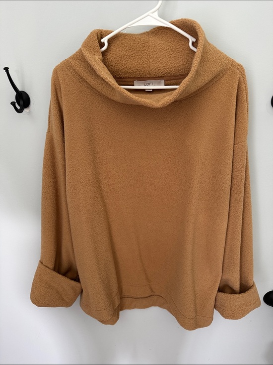 LOFT Sweaters - NWT LOFT Camel Cozy Cowl Neck Pullover Sweater